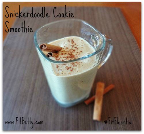 You can have "cookies" for breakfast with this Snickerdoodle Cookie Smoothie! It's gluten free, vegan, and high in protein so you can start your day with a delicious protein boost! - @TheFitCookie #glutenfree #paleo