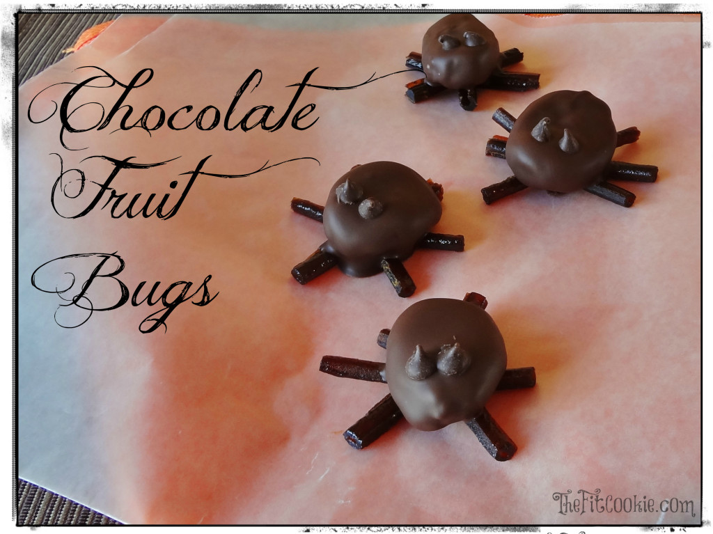 Chocolate Fruit Bugs for Halloween - FitBetty.com