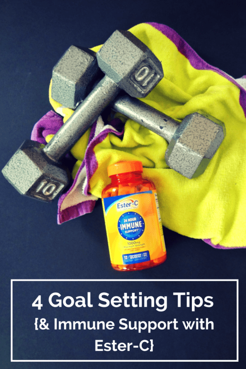 4 Goal Setting Tips {& Immune Support with Ester-C} - @Fit_Betty #sponsored #cbias #24HourEsterC 