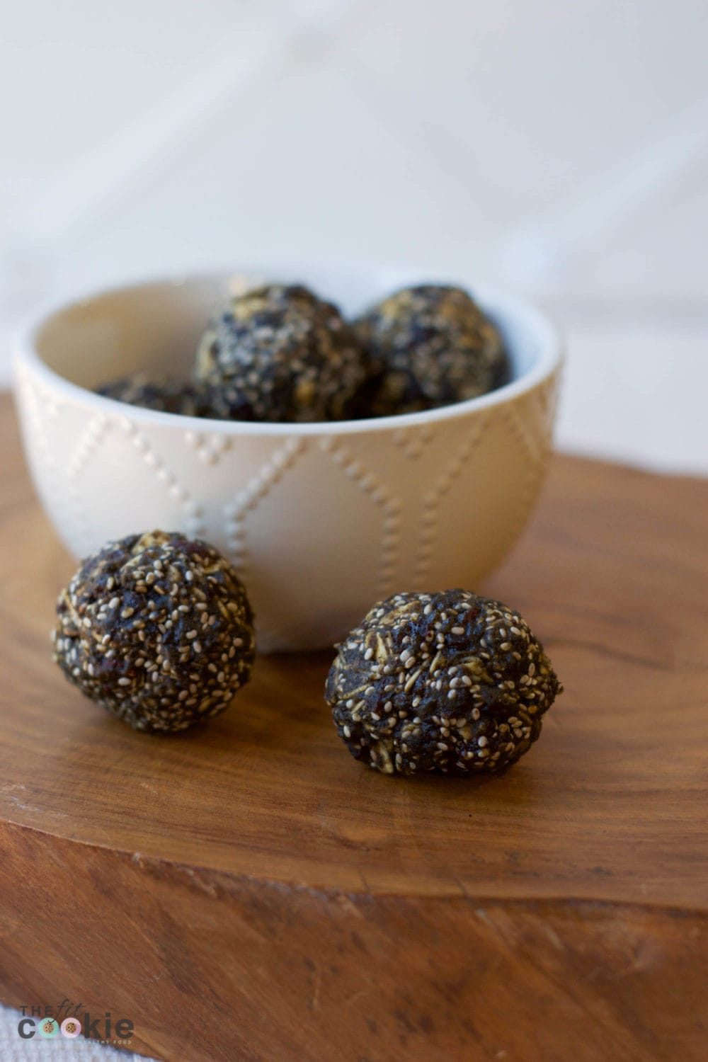 Cranberry Chia Protein Bites • The Fit Cookie