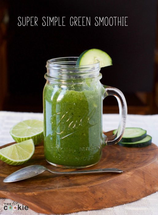 Super Simple Green Smoothie (aka KISS Smoothie)