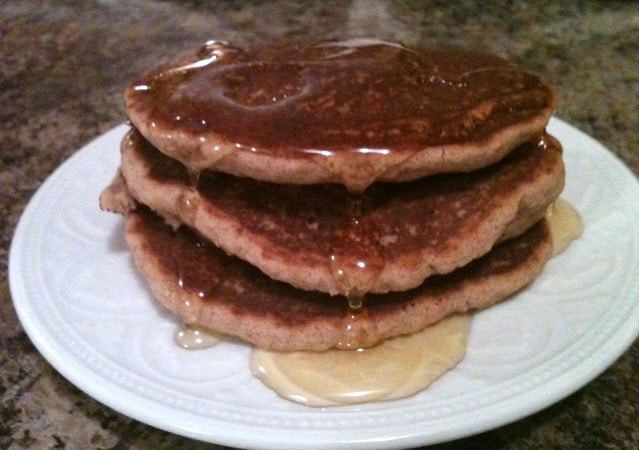 Quick Apple Cider Pancakes - @thefitcookie #recipe #glutenfree #vegan