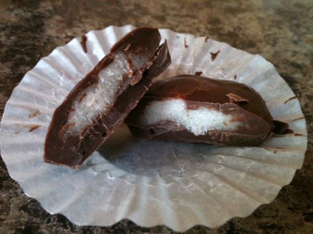 homemade dairy free peppermint patties