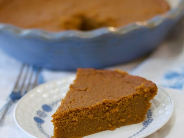 Image for Easy Gluten Free Crustless Pumpkin Pie (Dairy Free)