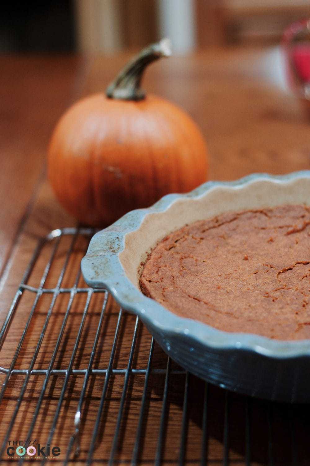 Easy Gluten Free Crustless Pumpkin Pie Dairy Free • The Fit Cookie