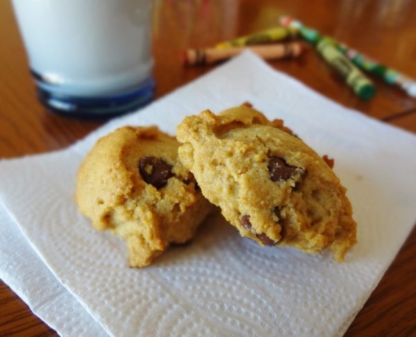 Allergy friendly Classic Chocolate Chip Cookies? Yes please! These delicious cookies are free of soy, nuts, eggs, and dairy - @TheFitCookie #glutenfree #dairyfree 