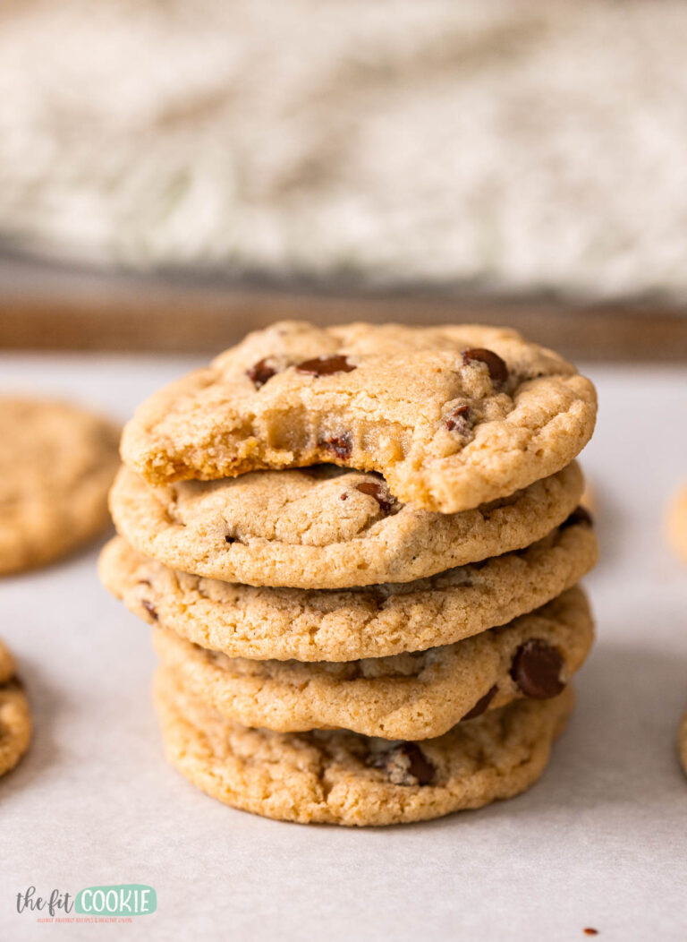 Soft Gluten Free Chocolate Chip Cookies (Dairy Free) • The Fit Cookie