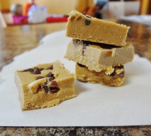 SunButter Fudge with Chocolate Chips