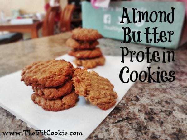It's been a fun and challenging year, but we've learned a lot along the way! Here's a look at The Fit Cookie's top 10 posts for the year, including these healthy Almond Butter Protein Cookies - @TheFitCookie #protein #cookies #recipe