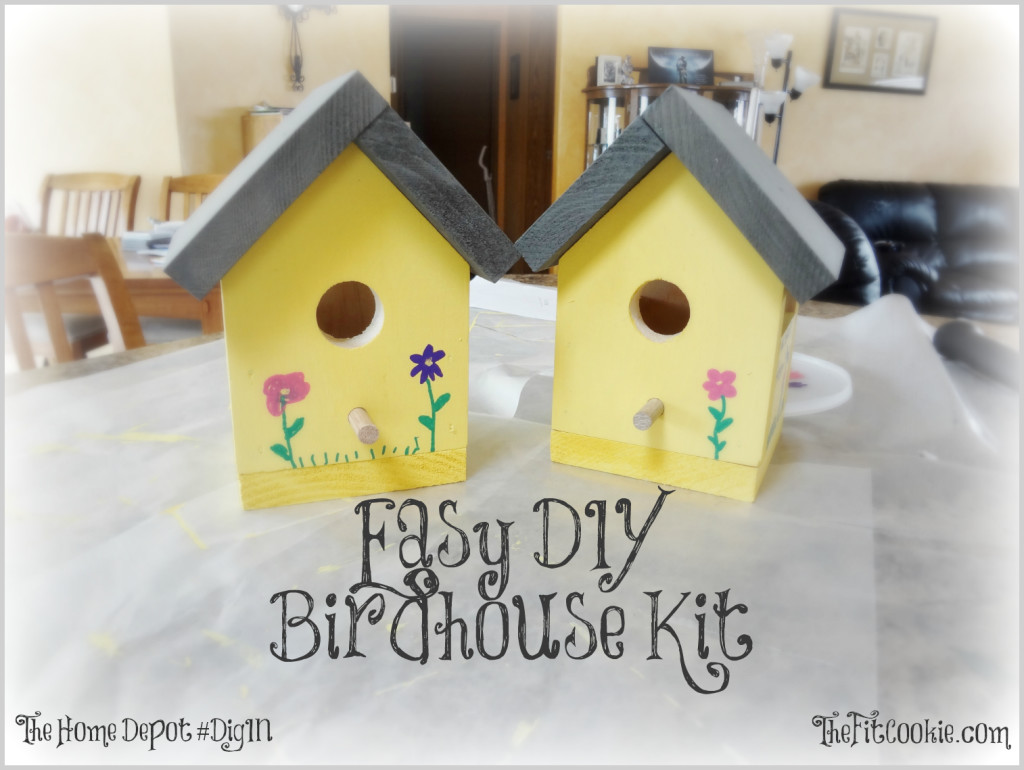 Easy DIY Birdhouse Kit from The Home Depot