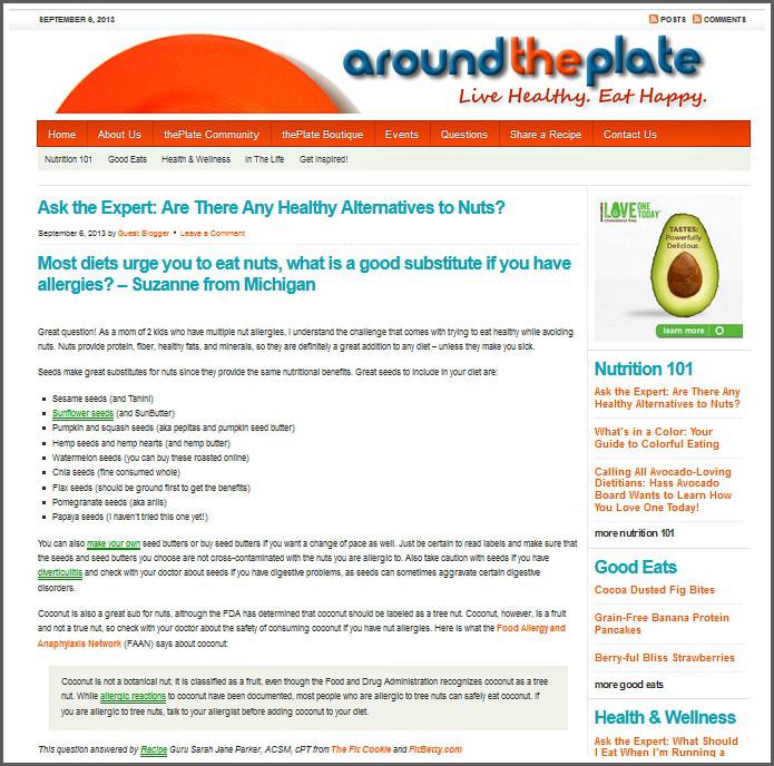 Around the Plate Guest Post - FitBetty.com