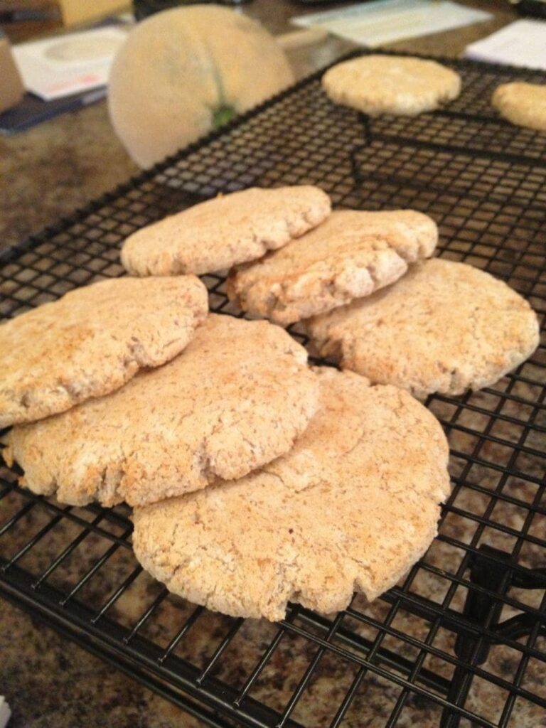 Grain-Free Coconut Biscuits - TheFitCookie.com