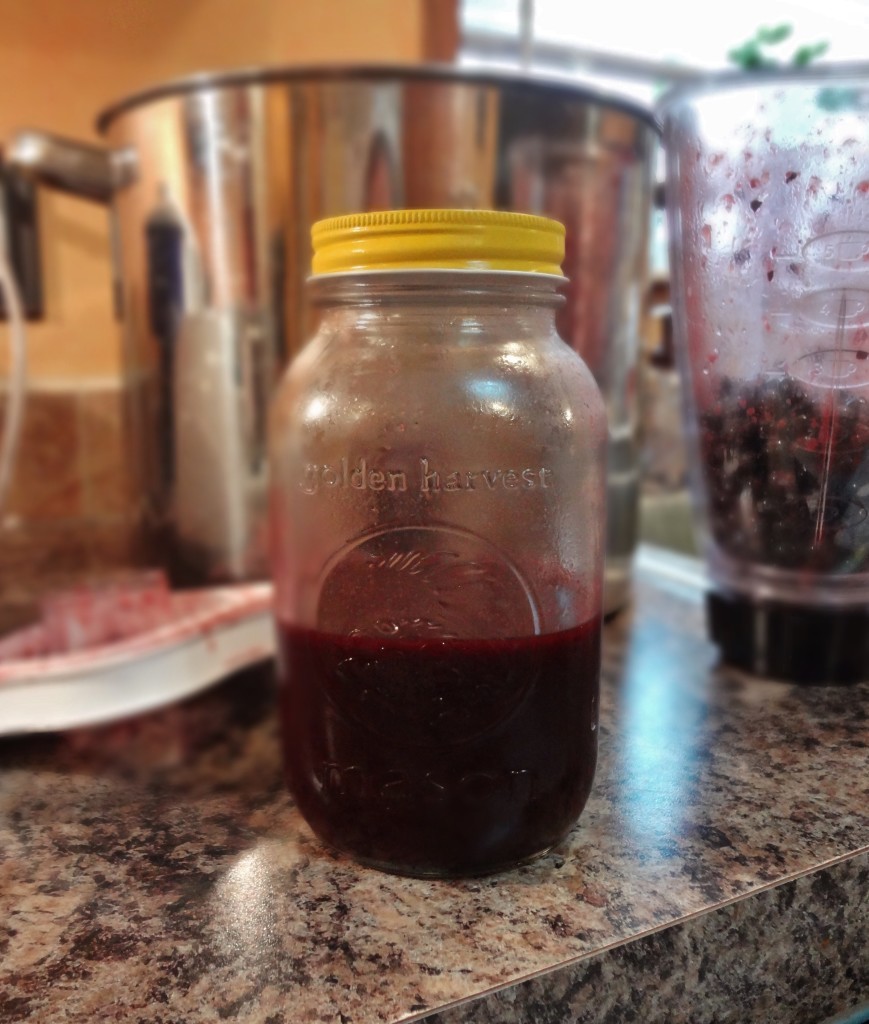 Learn how to make your own concord grape juice at home! With a few straightforward steps, you can turn your concord grapes into juice without high fructose corn syrup - @TheFitCookie #homemade #DIY