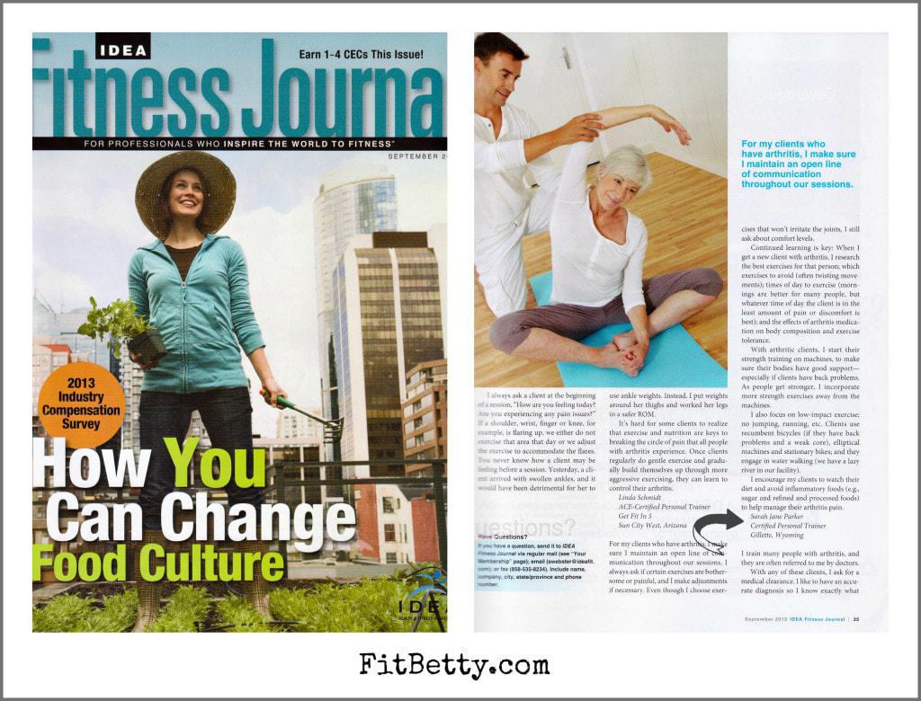 IDEA Fitness Journal Article - FitBetty.com
