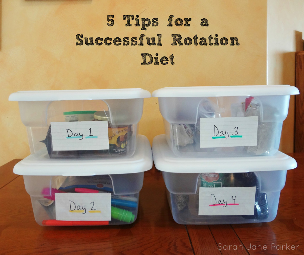 5 Tips for a Successful Rotation Diet - TheFitCookie.com