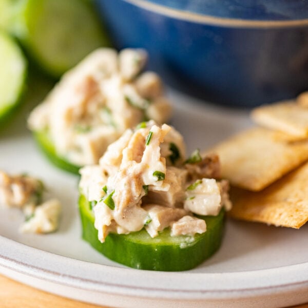 Lemon Basil Chicken Salad (Low Carb) • The Fit Cookie