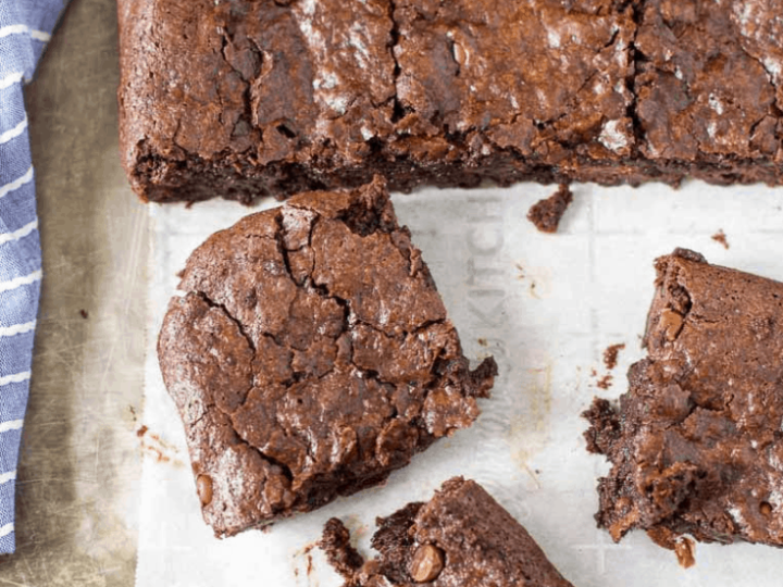 Image for Vegan One Bowl Fudge Brownies (Gluten Free)