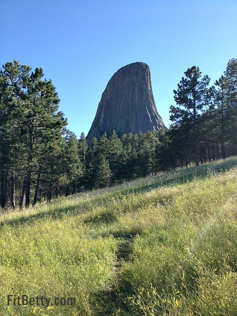 Hike Wyoming: Red Beds Trail Devil's Tower - FitBetty.com #hike #wyoming #trail