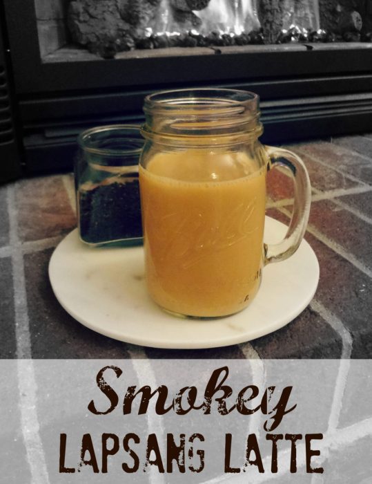 Smokey Lapsang Latte - @TheFitCookie #reciperedux #latte #recipe