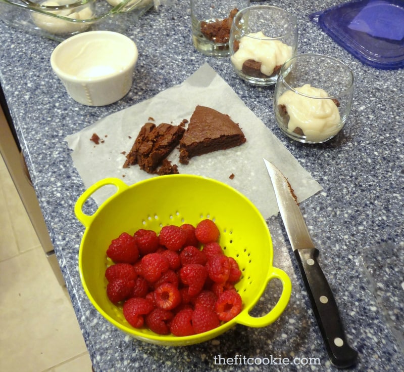 Brownie Berry Trifle {Recipe ReDux} - @TheFitCookie #glutenfree #reciperedux #vegan