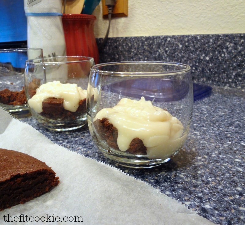 Brownie Berry Trifle {Recipe ReDux} - @TheFitCookie #glutenfree #reciperedux #vegan