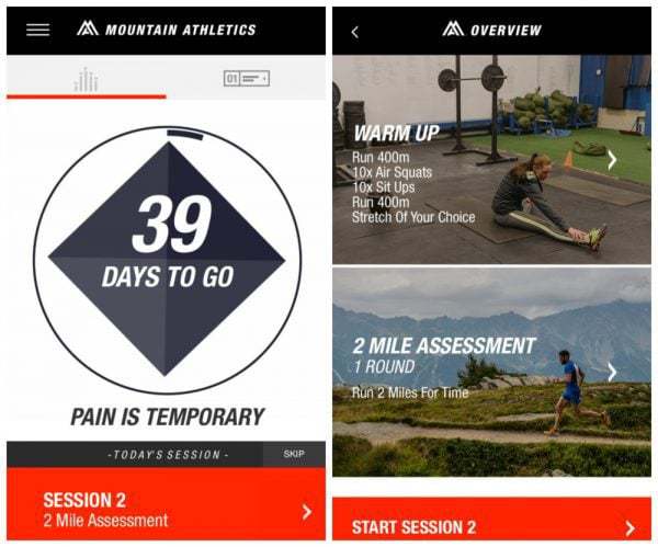 Boost Your Training with the Mountain Athletics training app - #ad #ITrainFor @TheNorthFace @TheFitCookie
