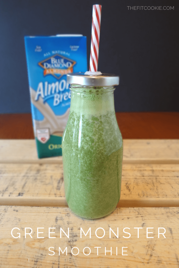 Green Monster Smoothie (Grain Free and Vegan) • The Fit Cookie