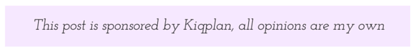 Disclosure: this low impact exercise post is sponsored by Kiqplan