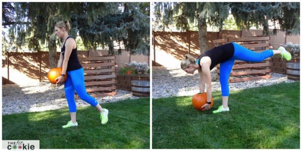 Fun Fall Pumpkin Workout - #ad @Flonase @TheFitCookie #workout #fall #fitness #exercise 