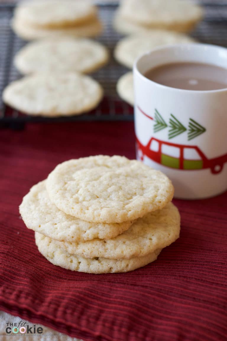 No Chill Vegan Sugar Cookies (Nut Free) • The Fit Cookie