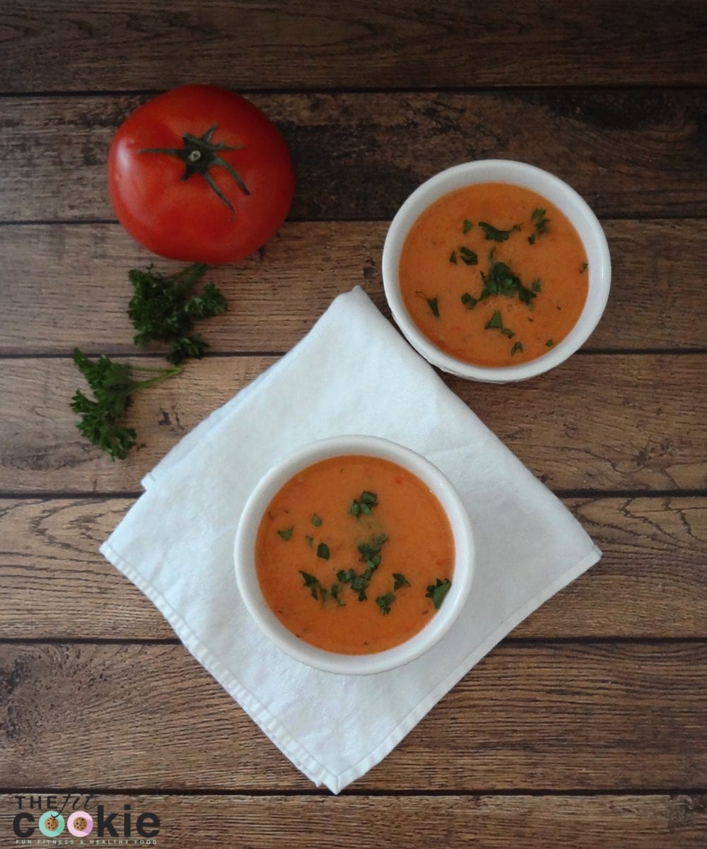 Vegan Cream of Tomato Soup (lowFODMAP) • The Fit Cookie