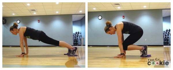 glider knee tuck: 30-Minute Abs and Glutes Circuit - @thefitcookie #workout #fitness #fitfluential #sweatpink 