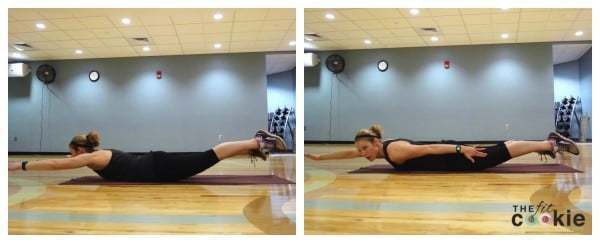 superman twist: 30-Minute Abs and Glutes Circuit - @thefitcookie #workout #fitness #fitfluential #sweatpink 