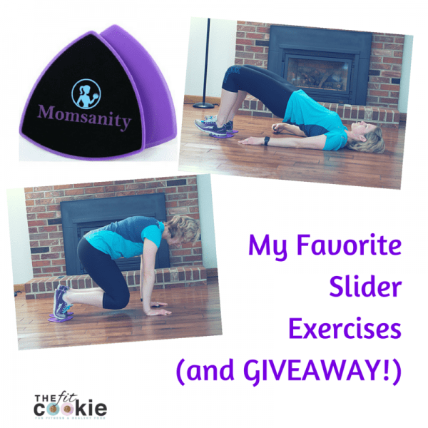 My Favorite Slider Exercises (and a Giveaway!) - #ad @momsanity #fitness #fitfluential #giveaway
