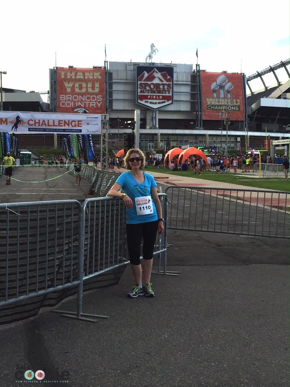 Looking for a fun event in Colorado? Check out my Broncos Stadium Challenge Recap! - #ad @24hourfitness #Rock24Life #LivetheBeat #24hourfitness #race