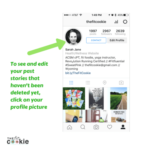 How to Use Instagram Stories (A Visual Guide) • The Fit Cookie