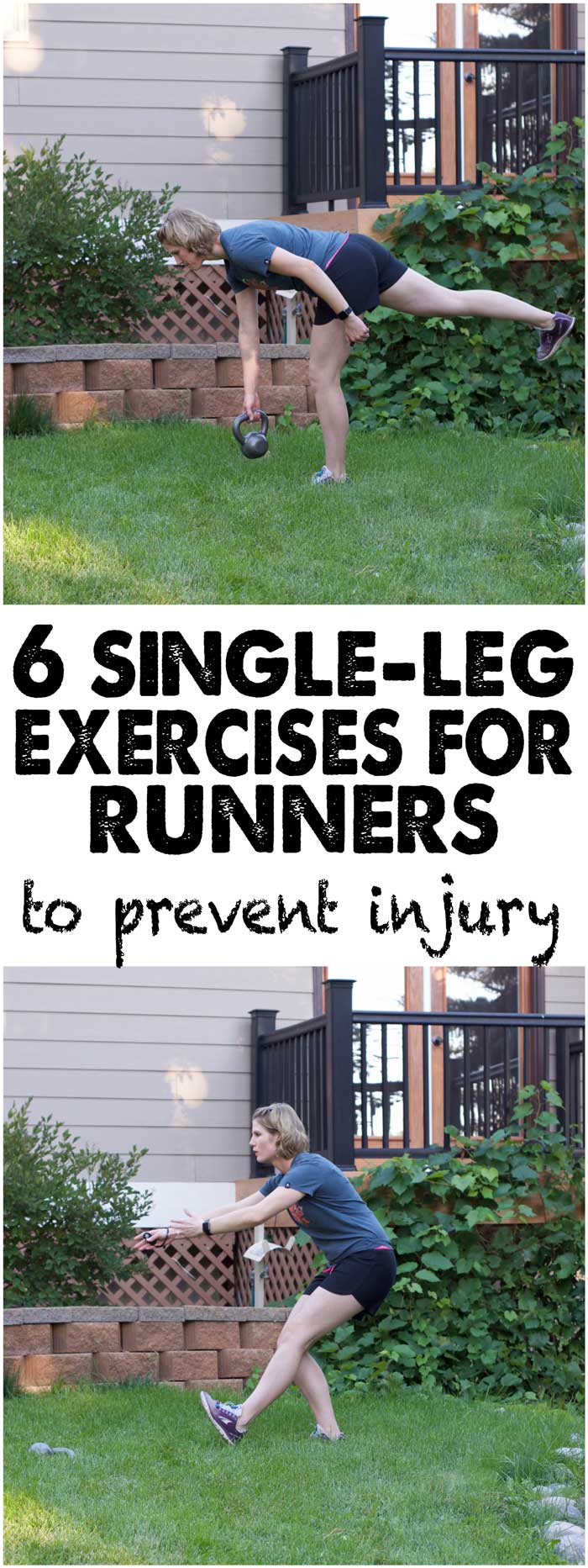 If you're a runner, you are probably no stranger to injury, but there are ways to prevent common overuse injuries with these 6 single-leg exercises for runners. - @TheFitCookie #fitness #running