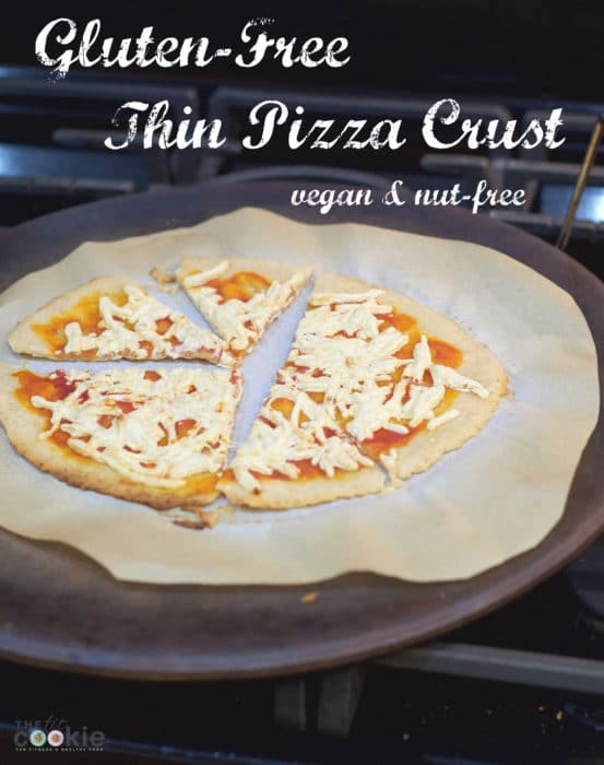 Easy Gluten Free Thin Pizza Crust (Vegan) • The Fit Cookie