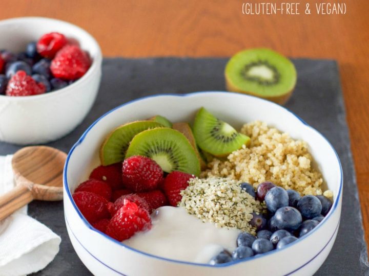 Image for Fruit and Quinoa Breakfast Power Bowl (Dairy Free)