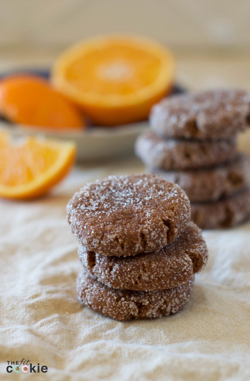 Grain-Free Chocolate Orange Cookies (#GrainFree & #Vegan) - @TheFitCookie #thereciperedux 