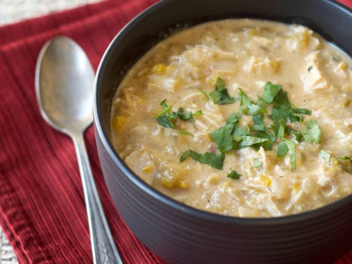 Image for Slow Cooker Creamy Chicken Chili (Gluten and Bean Free)
