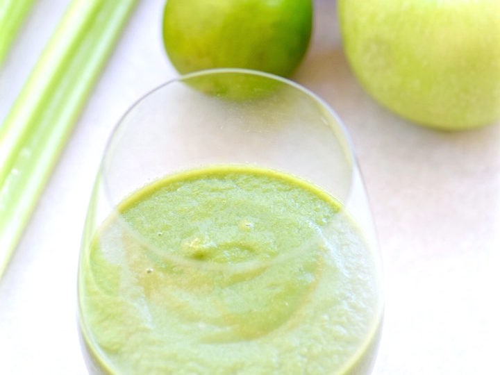 Image for Dandelion Detox Green Smoothie {Paleo, Vegan}