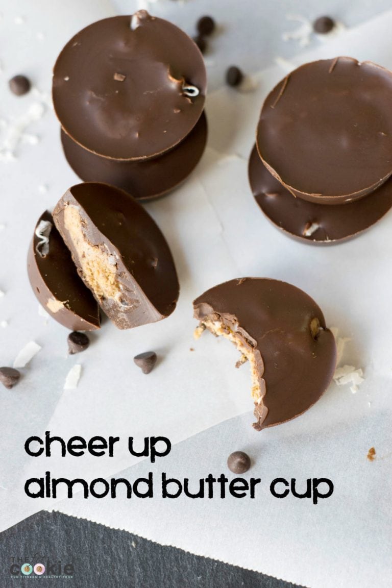 Cheer Up Almond Butter Cups (Dairy Free) • The Fit Cookie