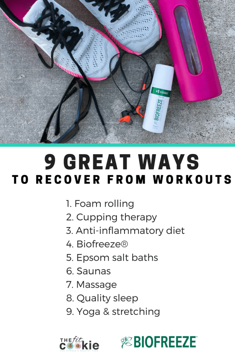 9 Great Ways to Recover from Workouts • The Fit Cookie