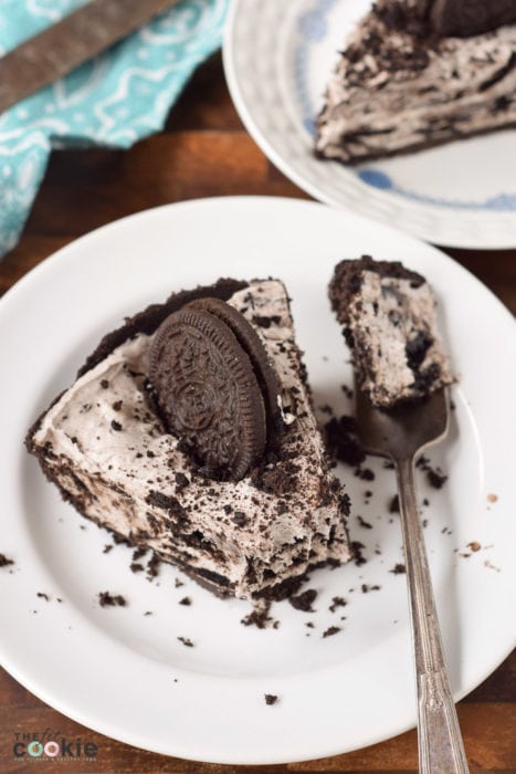 It's been a fun and challenging year, but we've learned a lot along the way! Here's a look at The Fit Cookie's top 10 posts for the year, including this Easy Oreo Cheesecake (Dairy Free) - @TheFitCookie #dairyfree #recipe