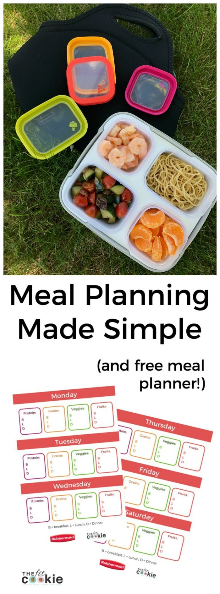 We all know that meal planning is essential for healthy eating, but sometimes it's hard to know where to start. Here are some tips to make meal planning simple, plus a free meal planner and a giveaway! - Sponsored by @Rubbermaid #BalancedBites