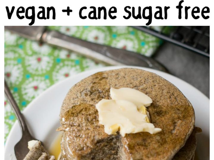 Image for Whole Grain Gluten Free Buckwheat Pancakes (Vegan)