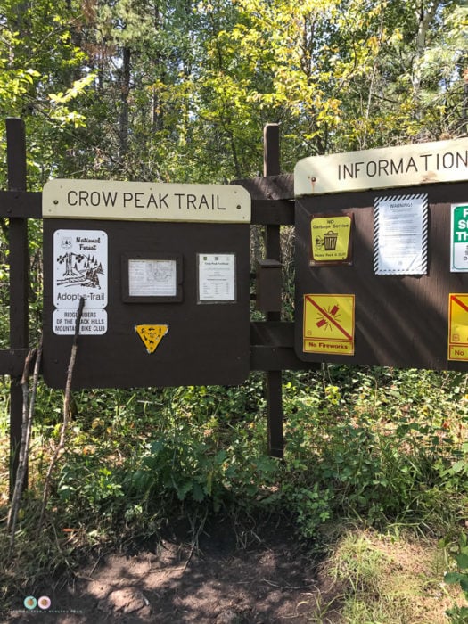 Looking for a fun, moderate difficulty trail to hike in the Black Hills? Crow Peak trail is a great trail with a wonderful view of Spearfish and the surrounding area - @TheFitCookie