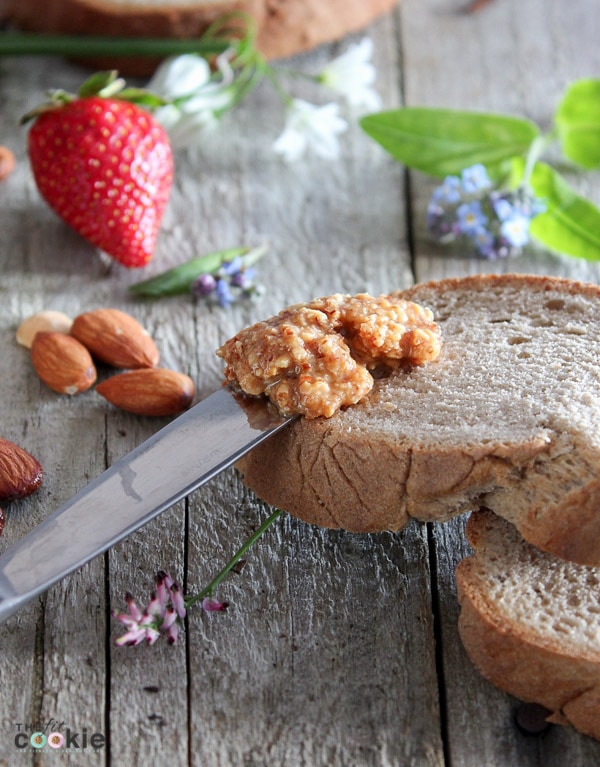 Homemade Honey Almond Butter (Paleo) • The Fit Cookie
