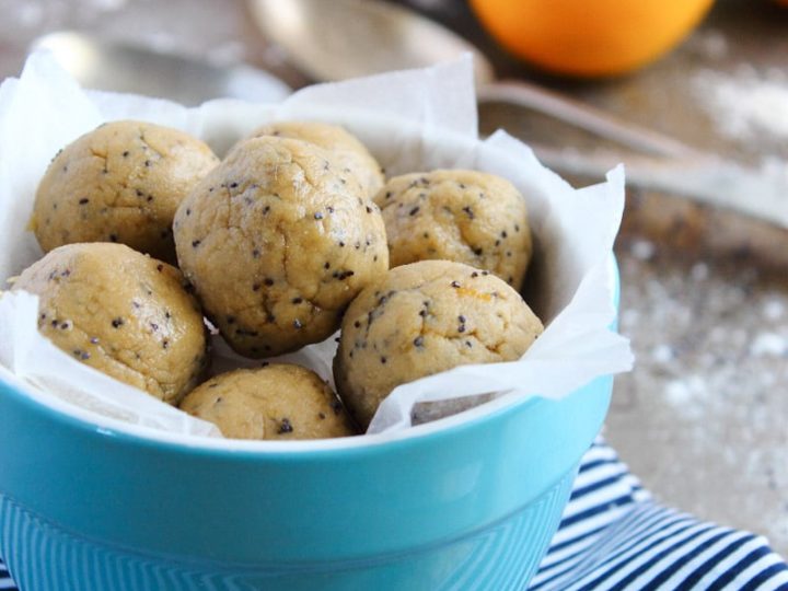 Image for Orange Poppyseed Protein Bites (Dairy & Gluten Free)